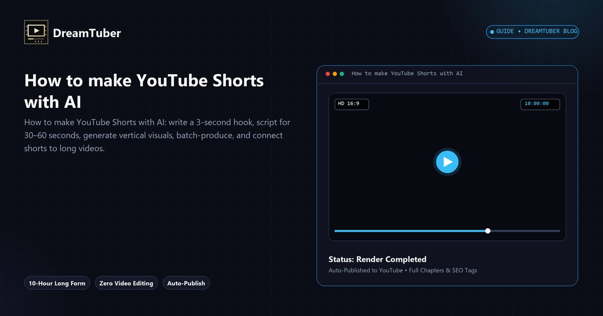 How to make YouTube Shorts with AI